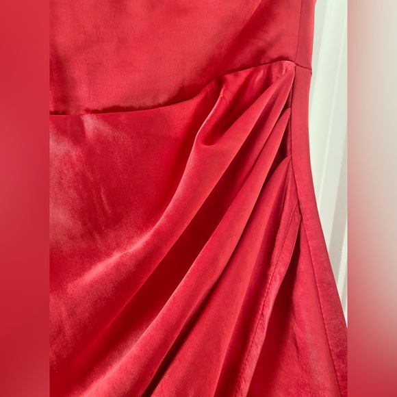 Selfie Leslie Hearts Beating Keyhole Bust Gathered Side Mini Dress - M - Picture 7 of 10